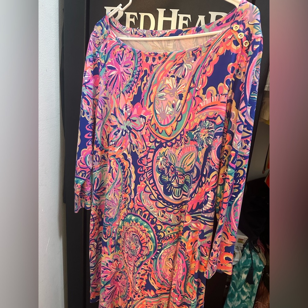 Lilly Pulitzer Colorful Abstract Dress